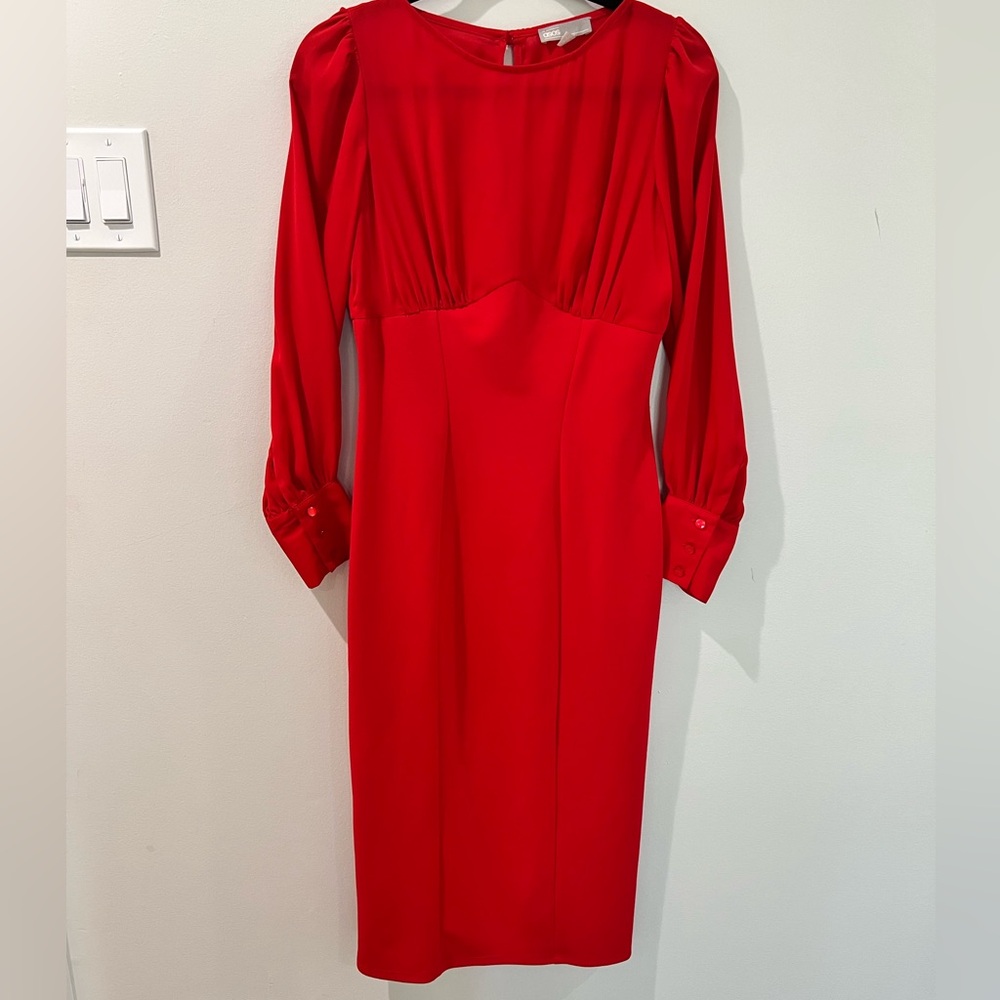 SOLD!!! Asos red dress 6 - Picture 5 of 8